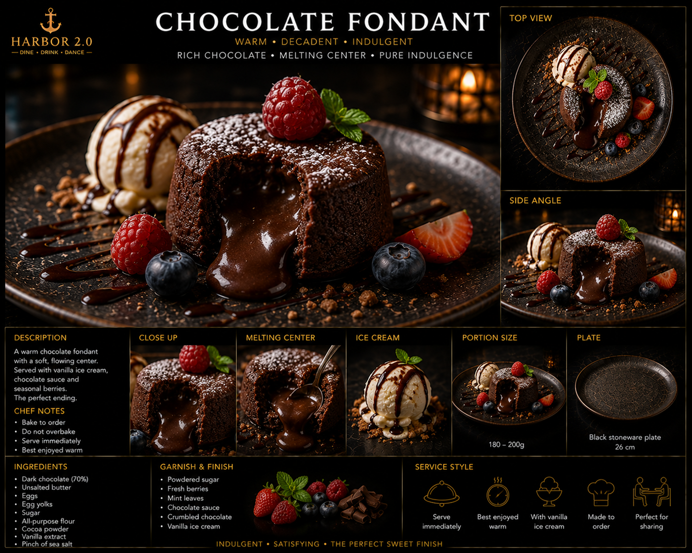 Chocolate Fondant
