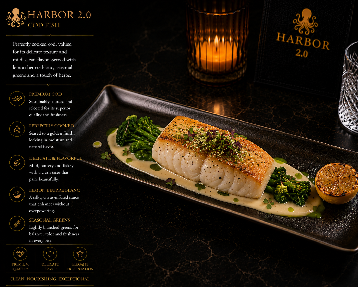 Grilled Cod Fish