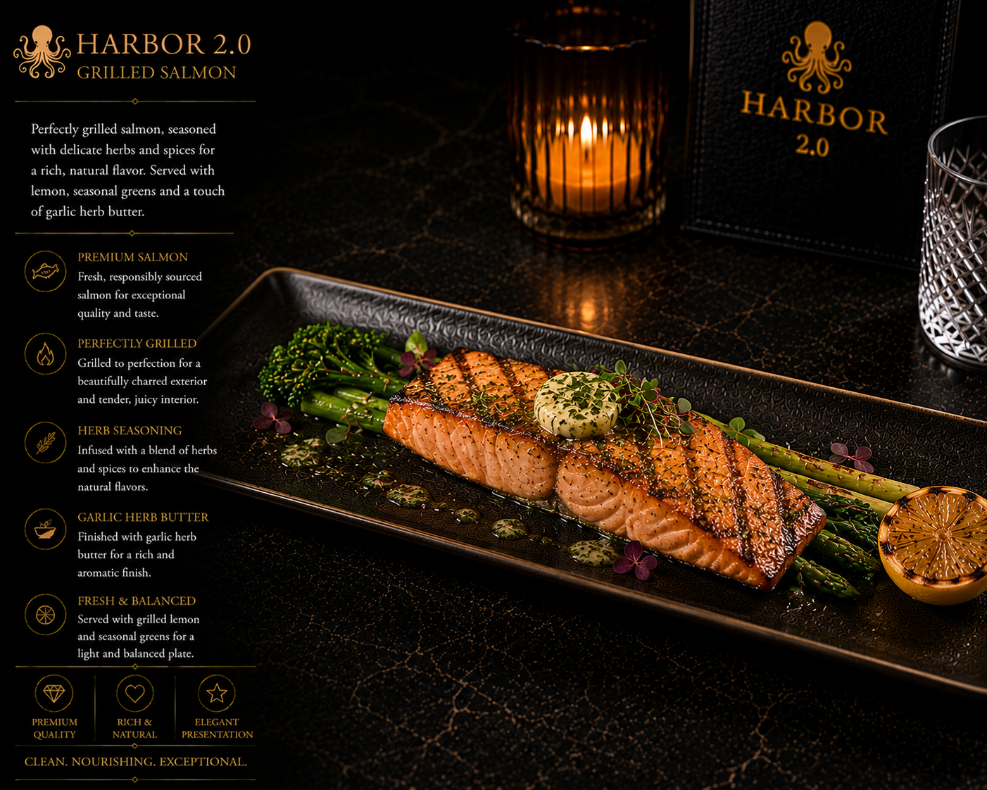 Grilled Salmon