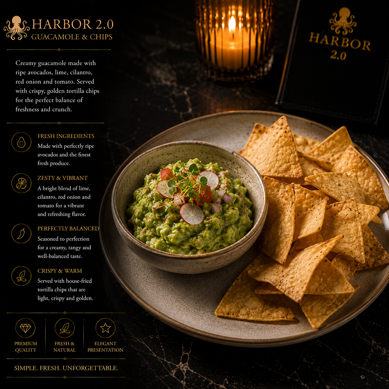 Guacamole & Crispy Chips