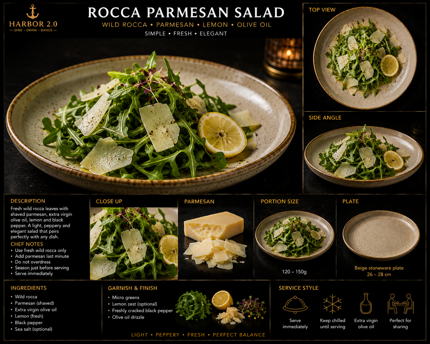 Rocca & Parmesan